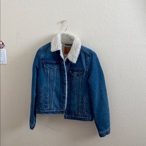 Sherpa-Lined Denim Jacket Levi’s